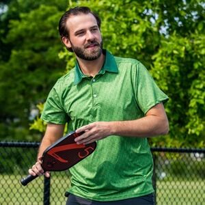 ChalkTalk Sports Pickleball Short Sleeve‎ Polo Shirt - Big Dill Sz XL NWT